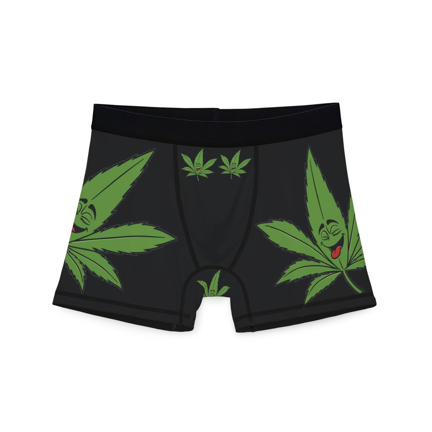 Weed Leaf  Cannabis Men's Boxers- Fun & Comfy Underwear reggae kush