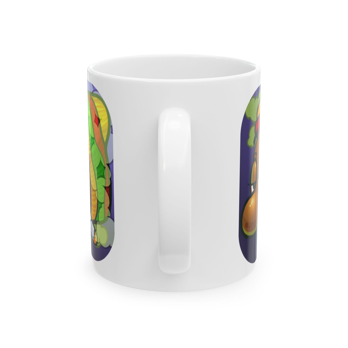 Funny Weed-Themed Ceramic Mug - 11oz & 15oz reggae kush