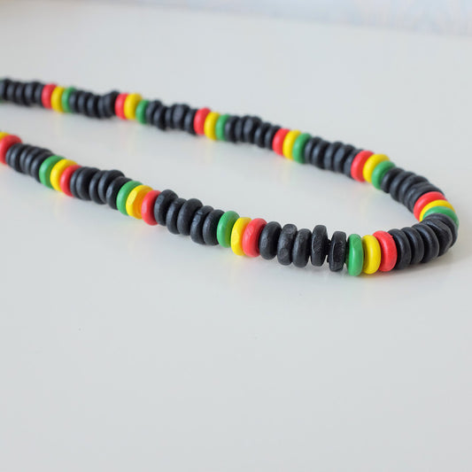 Jamaican reggae wooden beaded