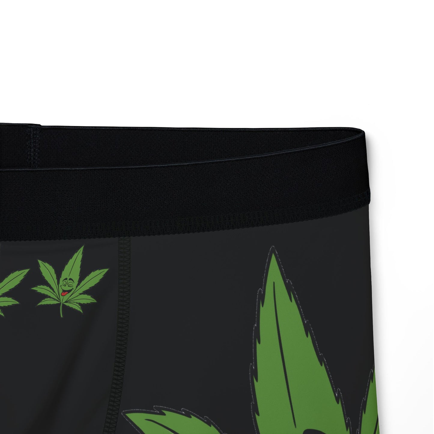 Weed Leaf  Cannabis Men's Boxers- Fun & Comfy Underwear reggae kush